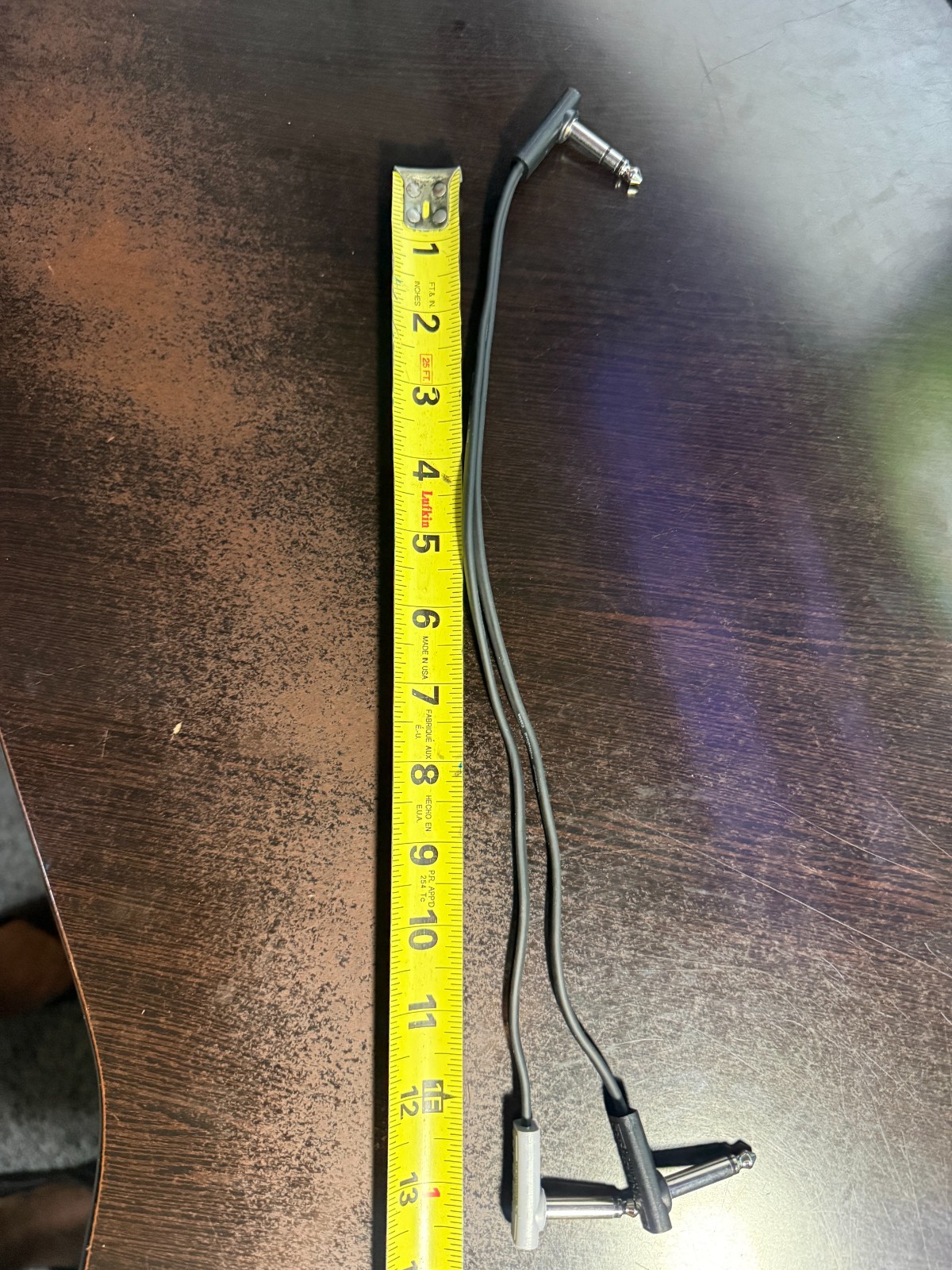 Flat Patch Cable Assortment – 21 Cables – 2″ to 36″ – Guitar, Pedalboard