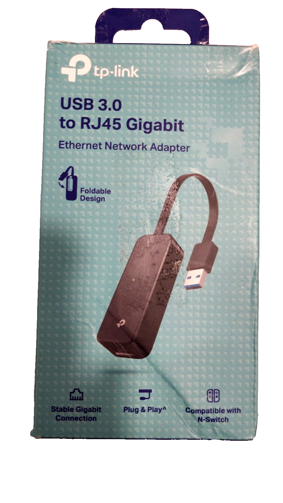 TP-Link USB 3.0 to RJ45 Gigabit Ethernet Network Adapter -supports Nintendo Sw.