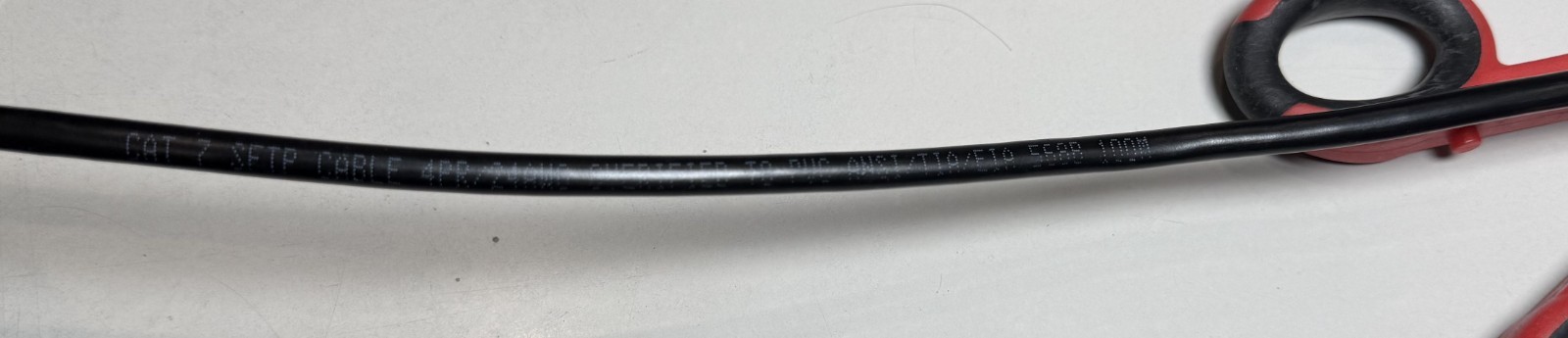 CAT7 24AWG Solid Copper Shielded SFTP Ethernet Cable 300 Meters (in 2 pieces)