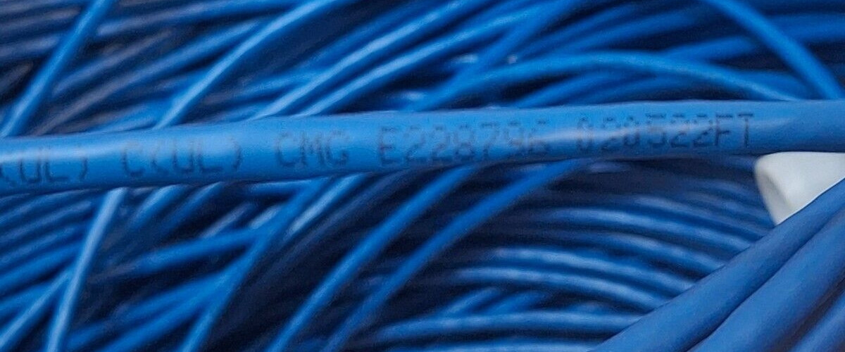 YFC-Boneagle CAT 5E Networking Cable UTP Solid 24AWG 750 FT *READ*