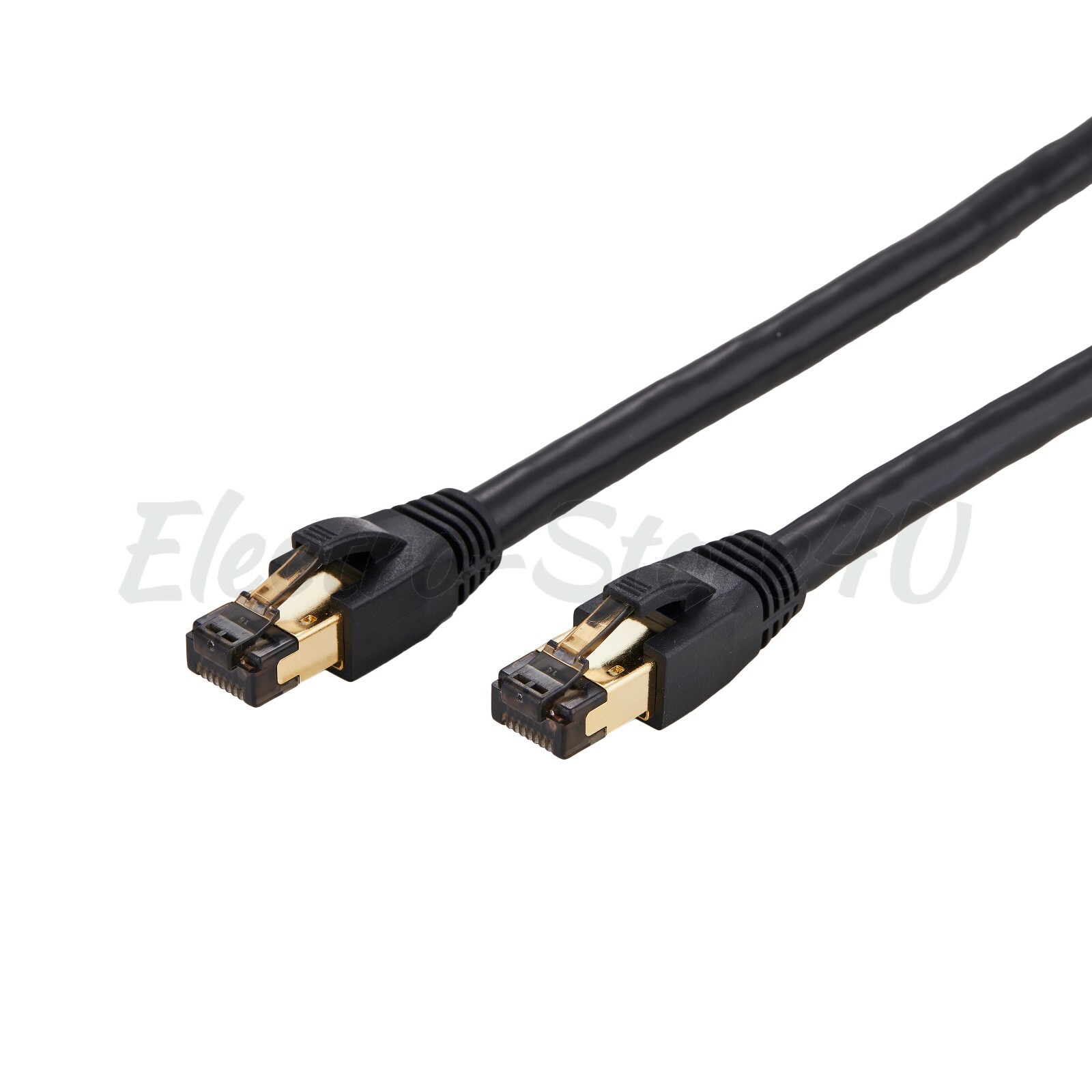 Cat 8 Ethernet Cable Black RJ45 Network UTP Lan Cable Patch Cord S/FTP 26AWG Lot