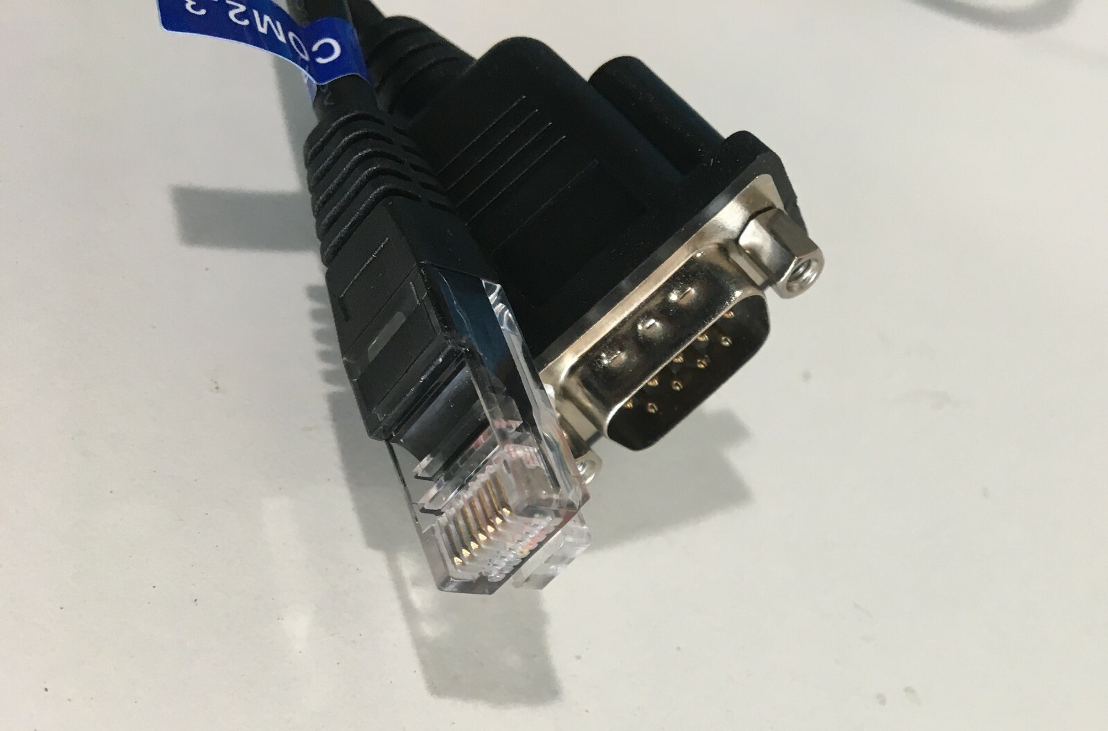 New Digi RJ45 Male To DB9 Male Cable 3.5 Ft