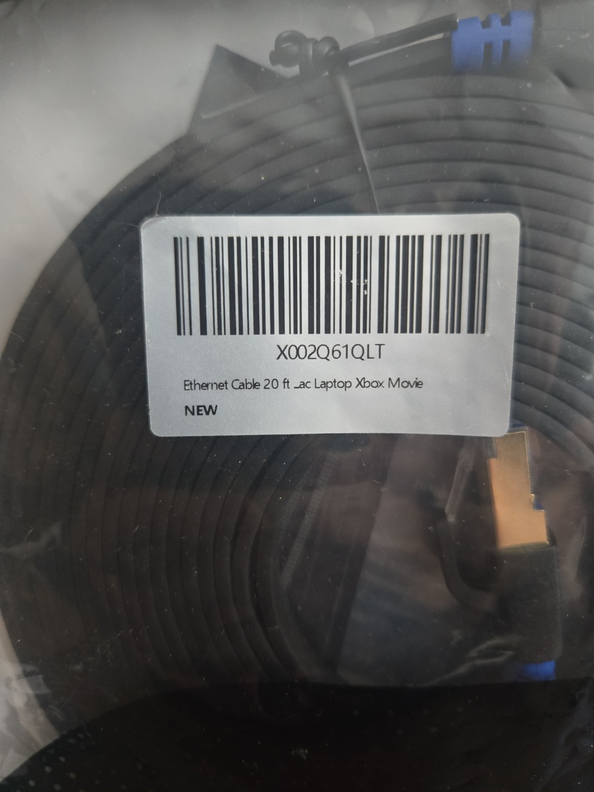 ZOSION Cat 8 Ethernet Cable 20 Feet New Sealed