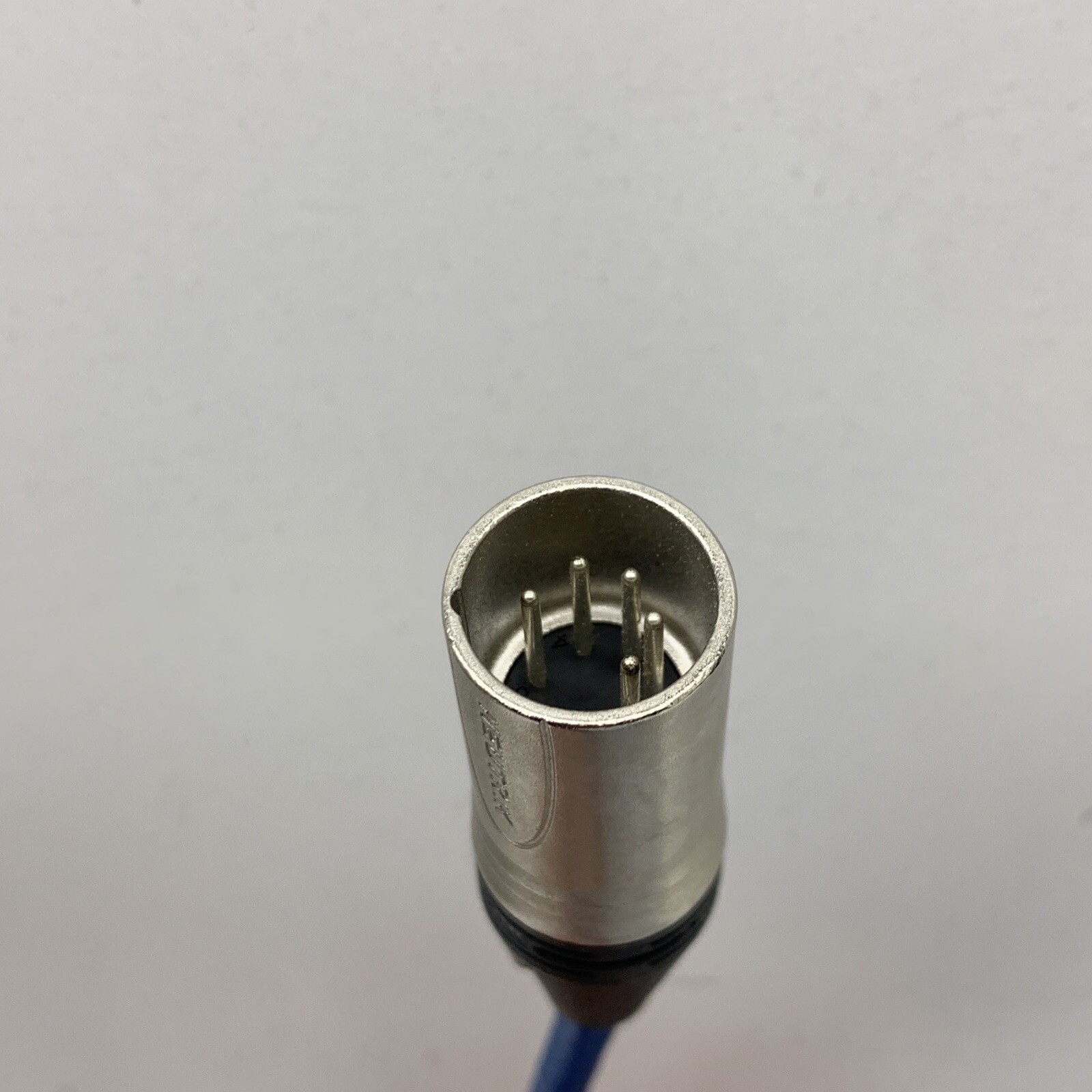 5-Pin DMX To CAT6 RJ45 Ethernet Patch Cord Cable, Male/Male, 6ft Blue