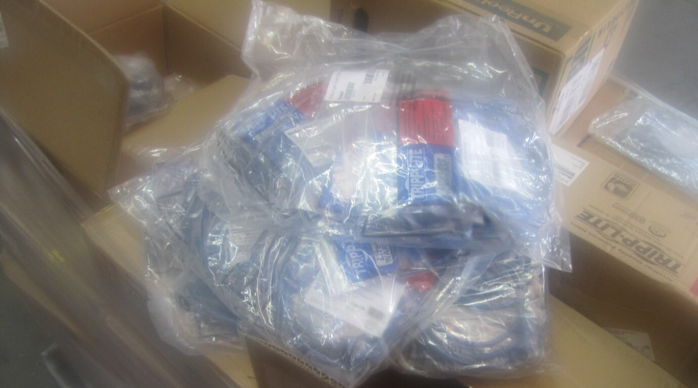 Lot of 50 Tripp Lite N200-005-BL CAT6 Cable 5ft Blue RJ45 Male to Male Gigabit
