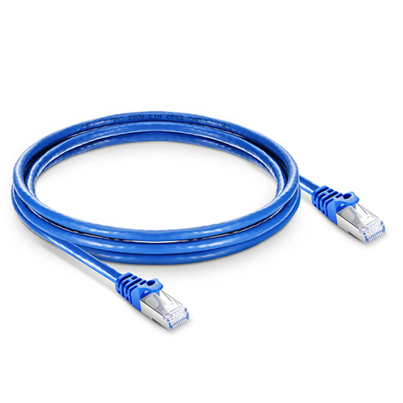 Lot 20 FS 16ft 5m Cat6a 26AWG Snagles Shield SFTP 10Gb PoE++ Network Patch Cable