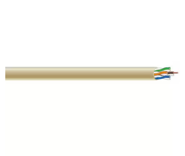 Southwire 500 ft. Tan 24/4 CAT5e CMR-CMX Indoor/Outdoor Data Cable
