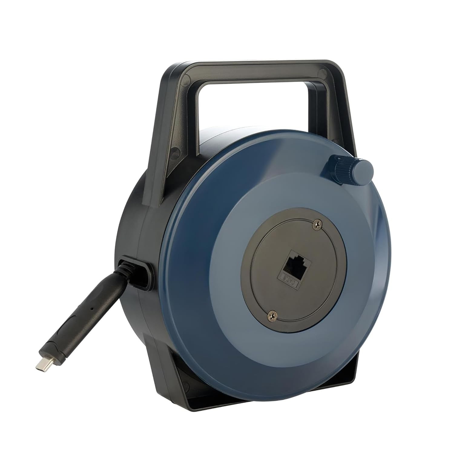 USB-C (Type-C) to Ethernet Cable Reel, 50Ft (15M) CAT6 Tough-Flat™, Up to 1 Gbps