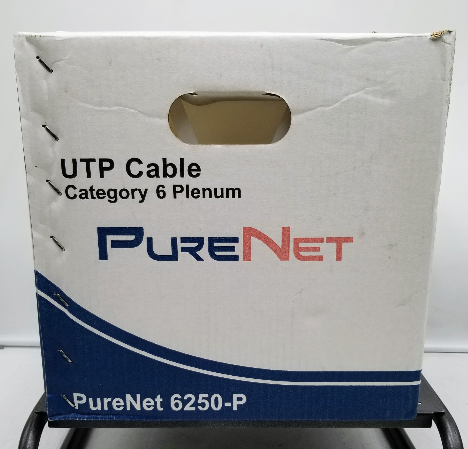 UTP CABLE CATEGORY 6 PLENUM PURE NET 6250-P 334FT -USED