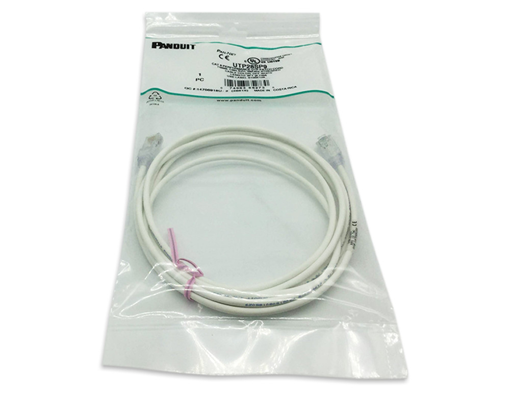 New 10 Pack Slim Panduit CAT6 Patch Network Patch Cable Cord RJ45 UTP LAN 3-10ft