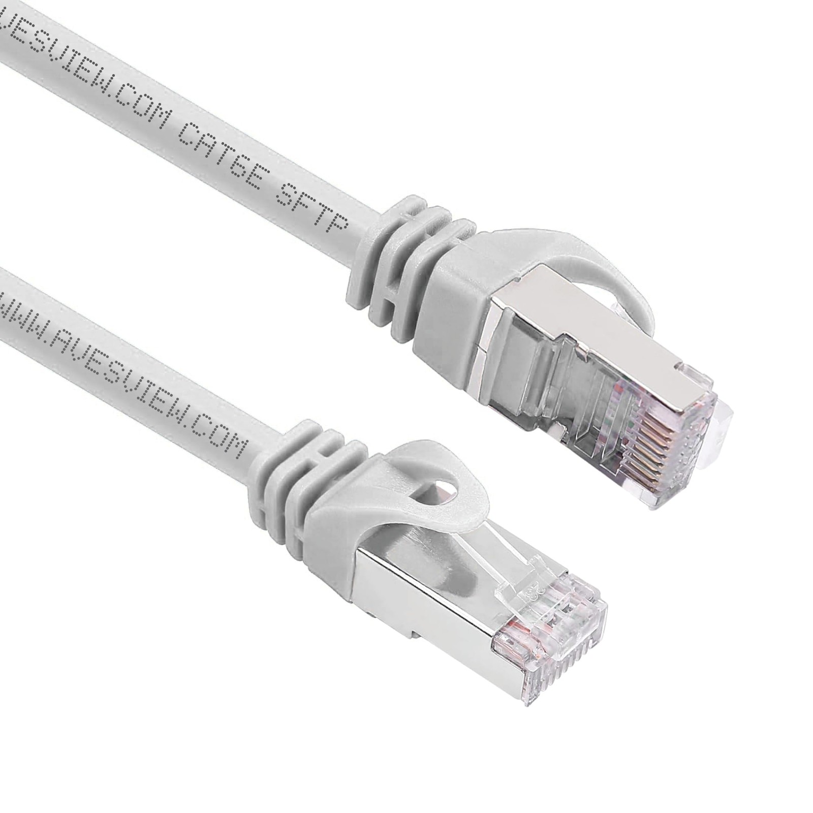 CAT 6 Shielded Ethernet Cable 25 FT, Indoor High-Speed (SFTP) 10Gbps Snagless…