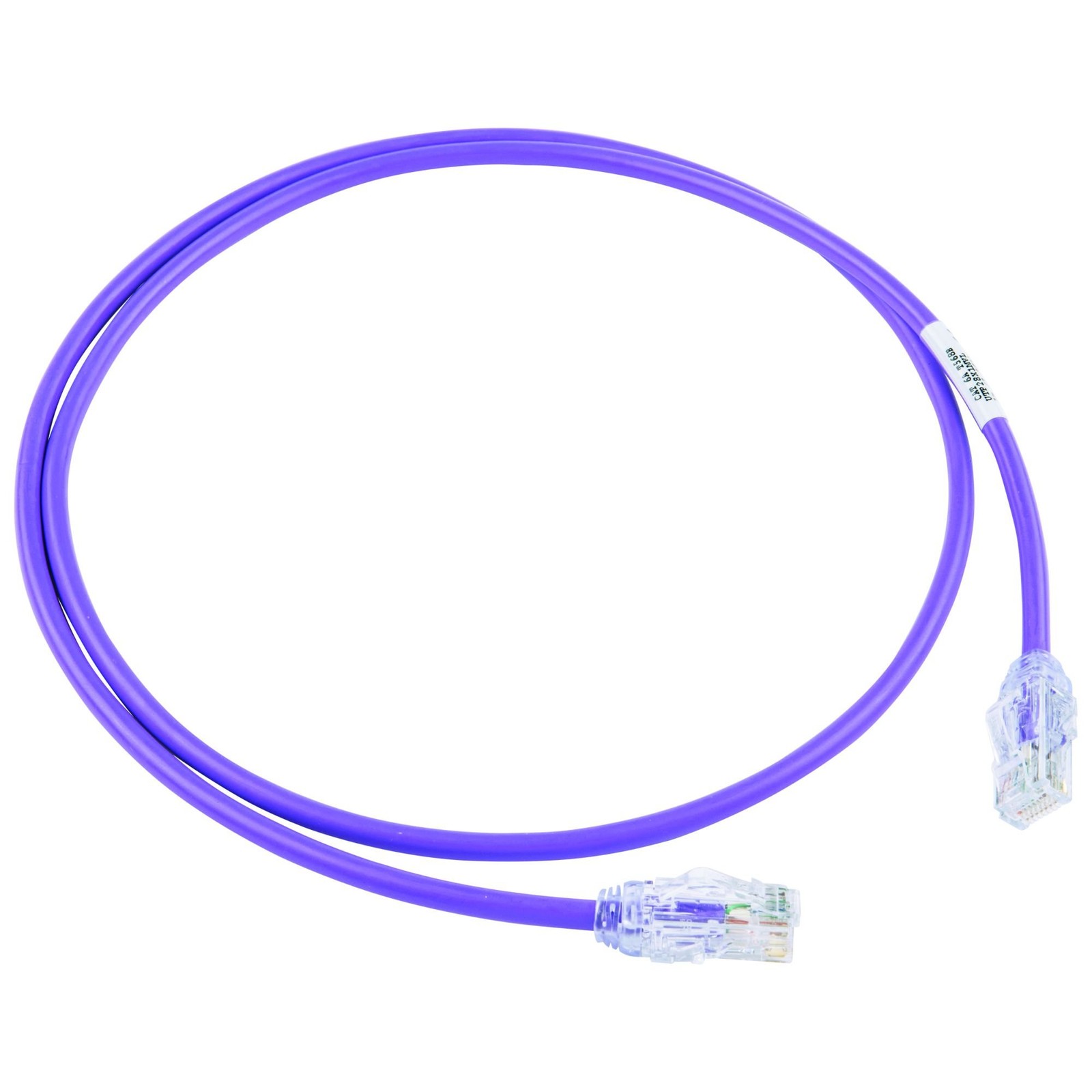 PANDUIT LAN Cable Cat6A Ultra-thin Professional 5m Purple