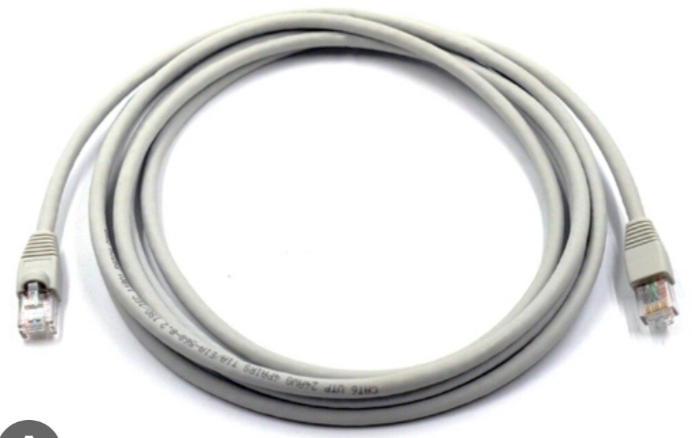 7 FT Universal Mid Gray CAT5e Ethernet Patch Cable