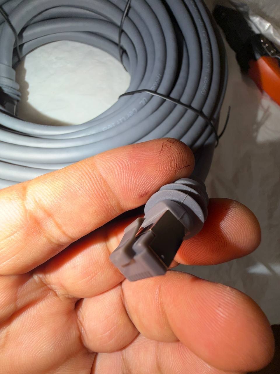 100FT Starlink Gen 3 & Mini Ethernet Cable Extension, Waterproof Outdoor cable