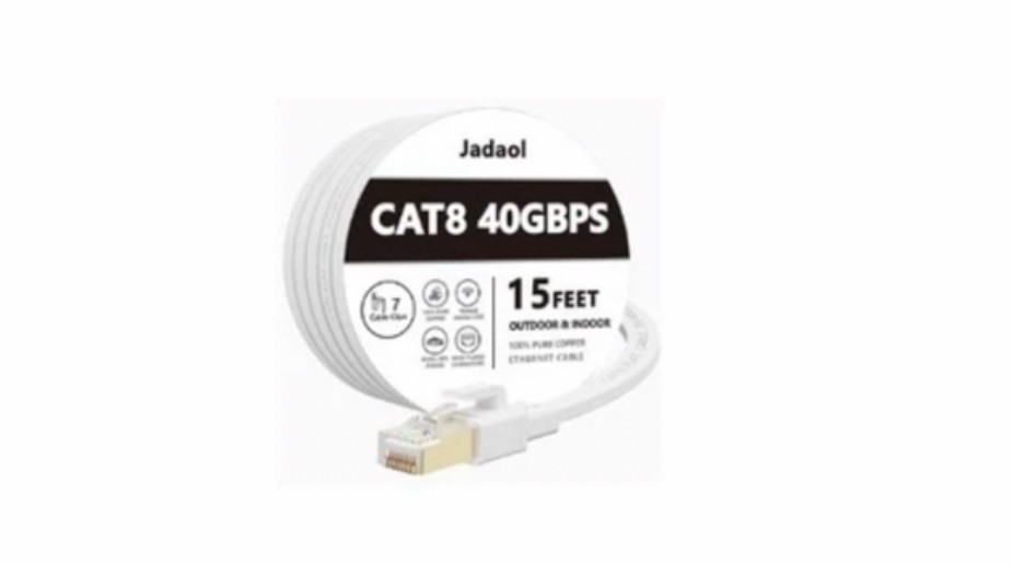 JADAOL~Cat 8 Ethernet Cable 15 Ft Modem/Router/Gaming/PC NEW In Sealed Packing