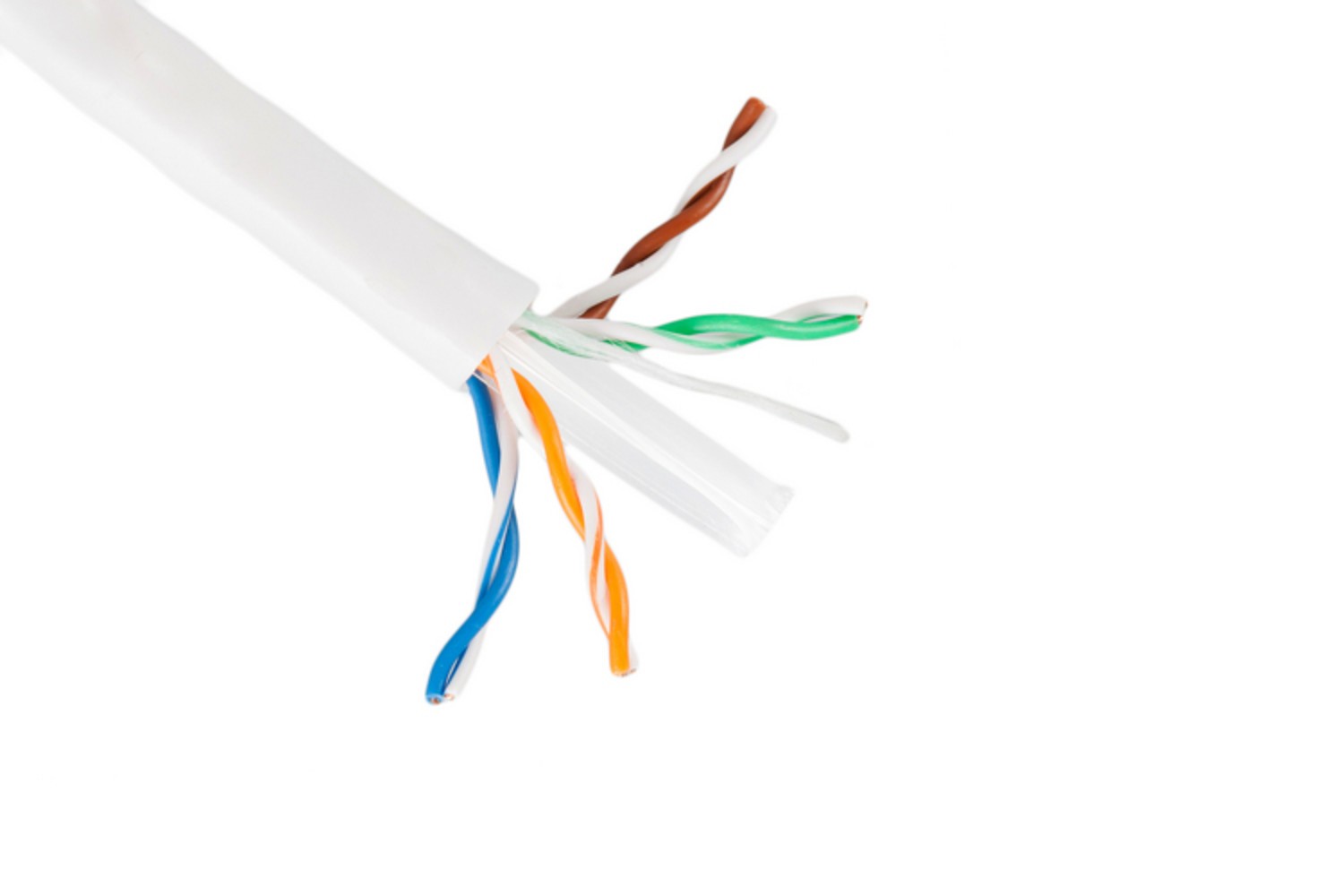 Cat6 Ethernet Cable, 1000′ Pull Box, 550MHZ UTP, White – Lifetime Warranty