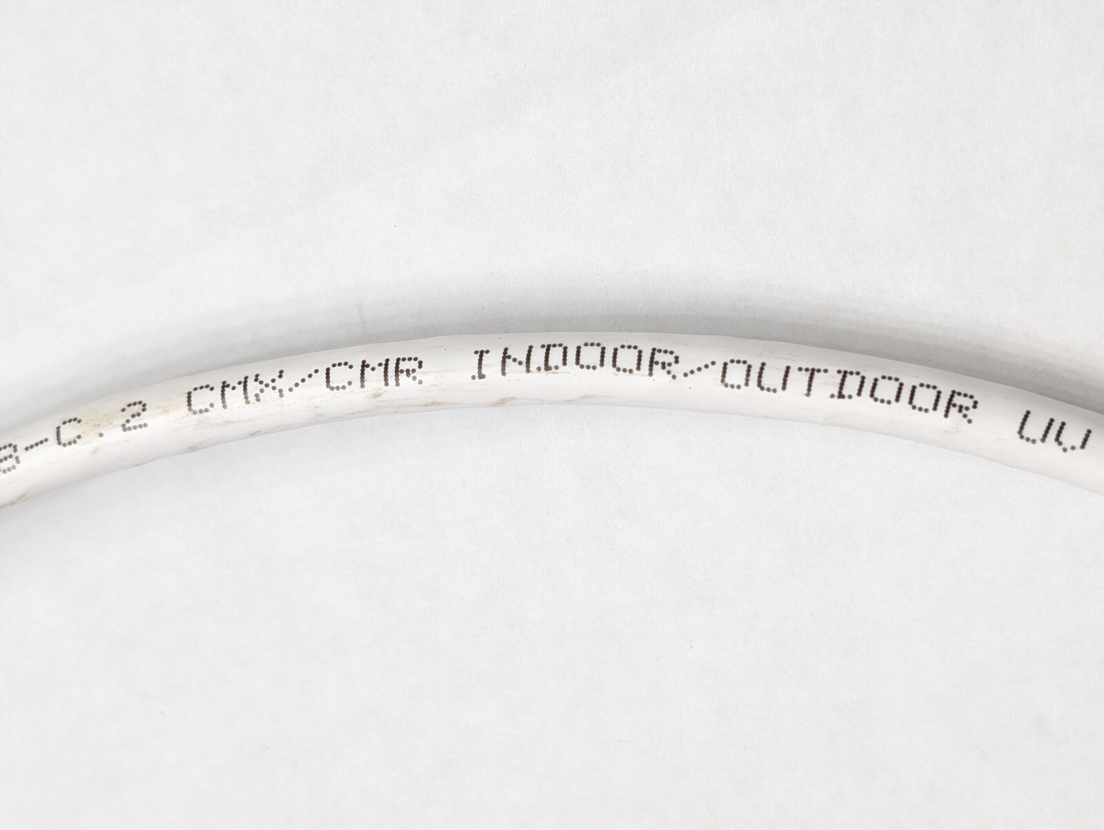 Amphenol Cat 6A UTP 100ft Solid Copper Ethernet Cable 4x 23AWG Pro Quality CMX