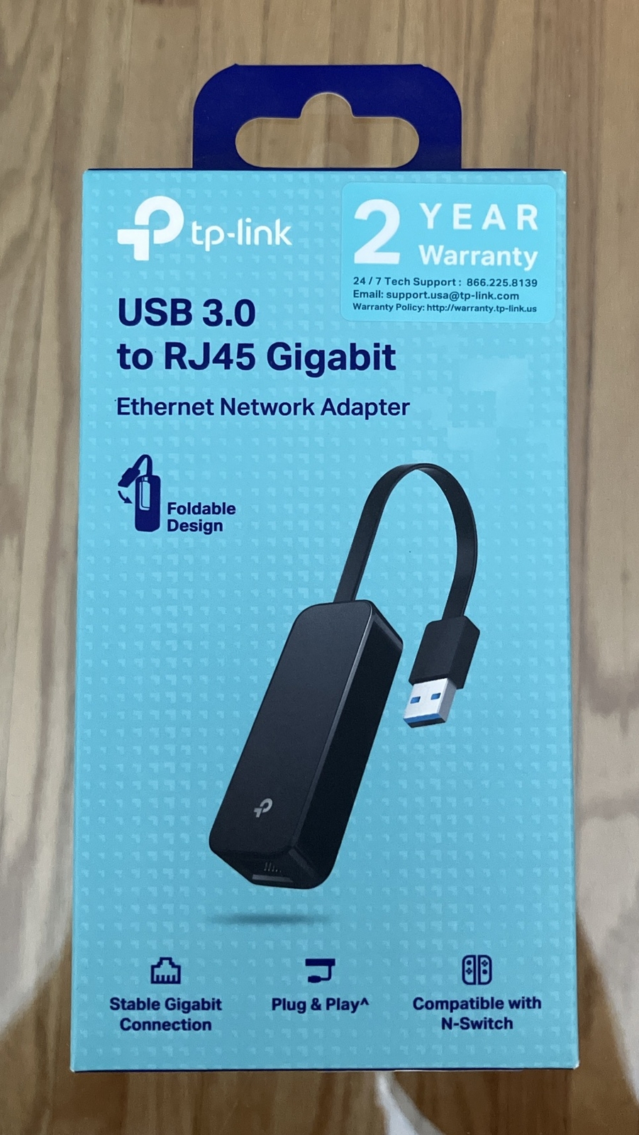 TP-Link USB 3.0 to RJ45 Gigabit Ethernet Network Adapter Brand New