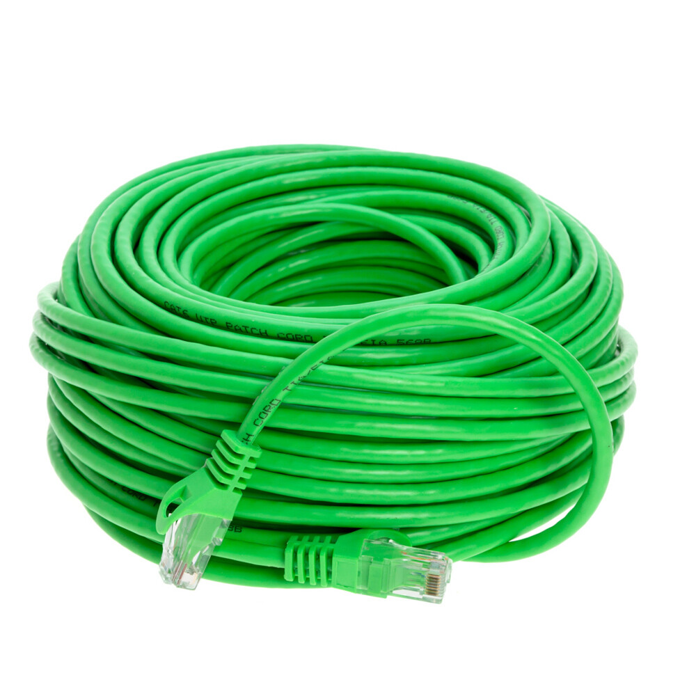 CAT6 GREEN Ethernet Cable CAT 6 Lan Network RJ-45 Internet Router Patch Cord LOT