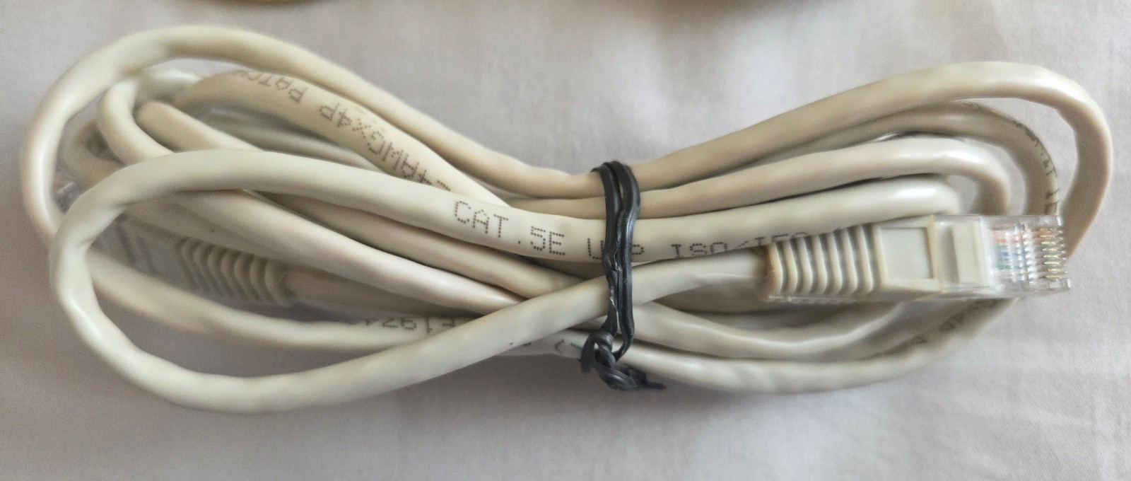 3pc LOT of CAT5 & CAT5e Ethernet Internet High Speed LAN Network 6 ft. Cable