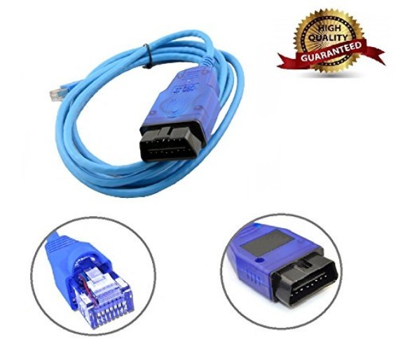 2M Cat 6 RJ45 ENET to OBD2 Cable for BMW Coding and Diagnostics – High Quality!