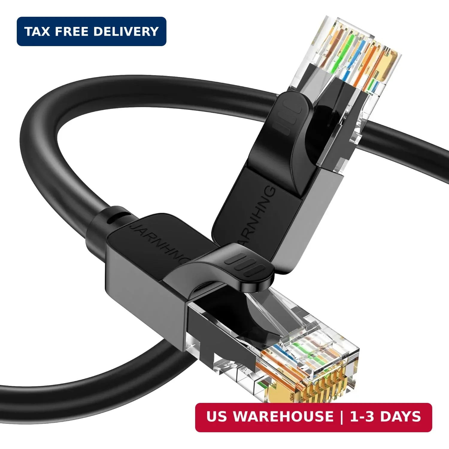 Cat 6 Ethernet Cable 1.5ft 3ft 6ft 10ft 15ft 20ft 30ft 40ft 50ft 100ft 150ft 200