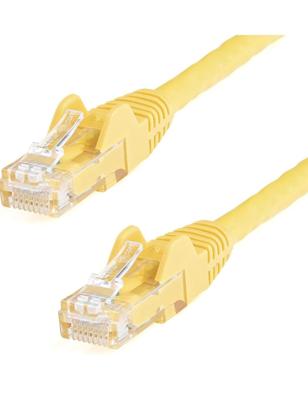 7ft Cat6 snagless ethernet network patch cable-yellow