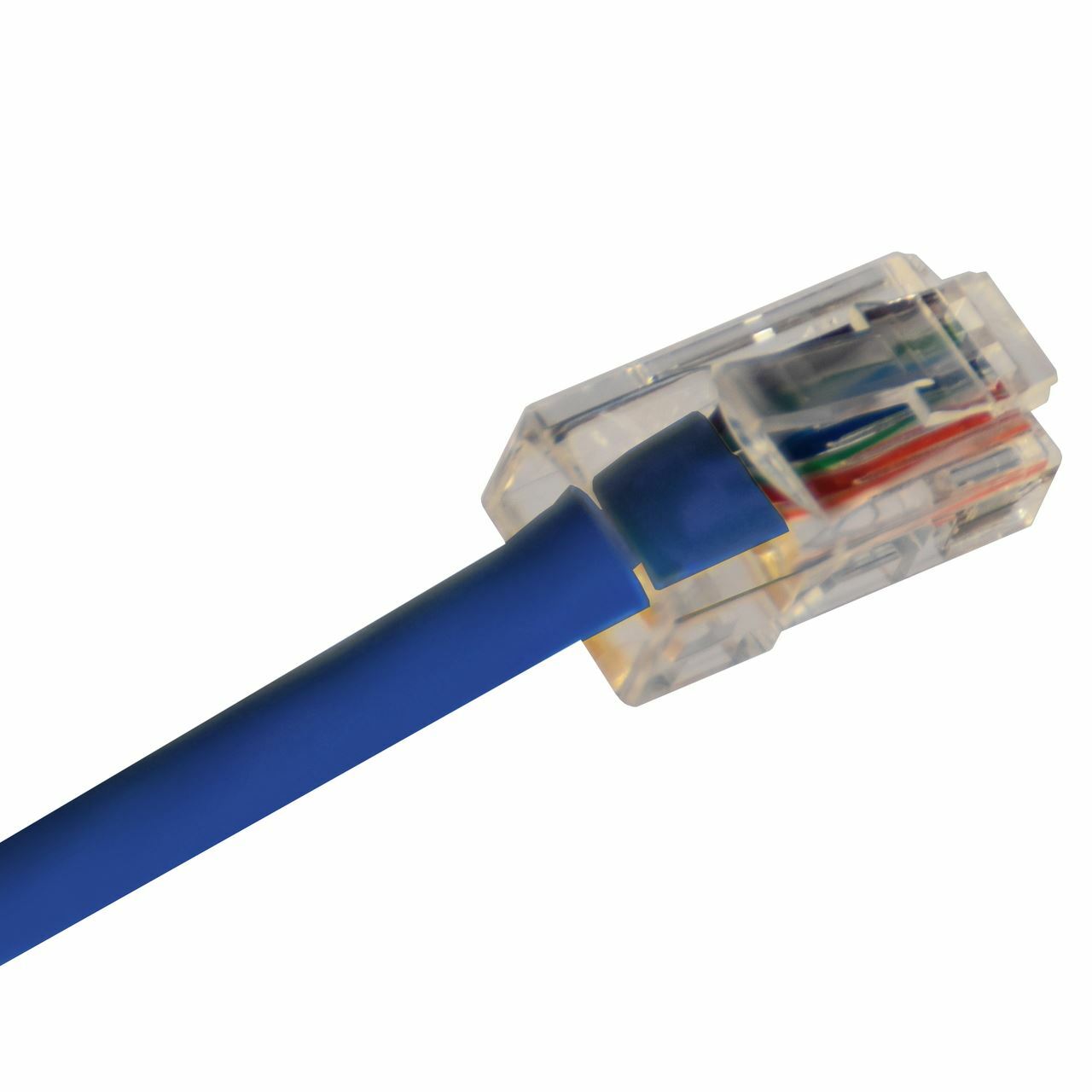 Cat 5 Cable – 10 Foot Blue, Crimped