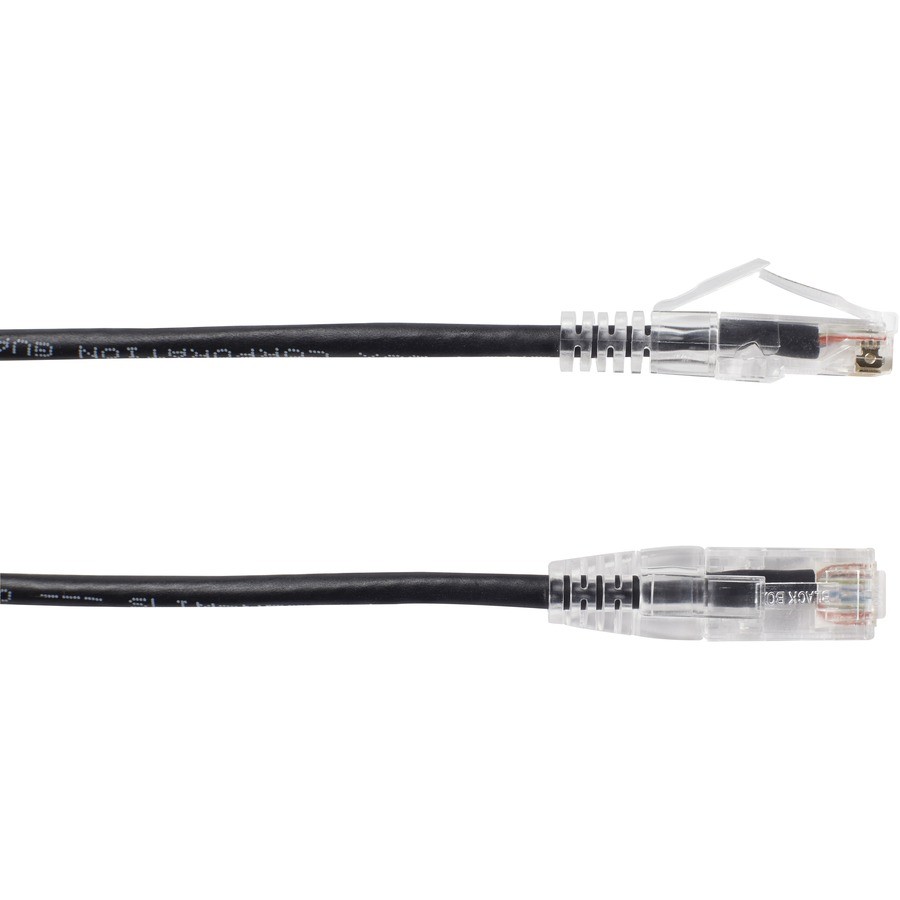 Black Box Slim-Net Cat.6a UTP Patch Network Cable (C6APC28BK12)