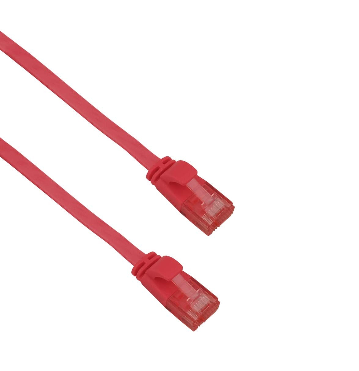 Helos Ultra Slim Patch Cable U/UTP Cat 6 Red 20.0 m