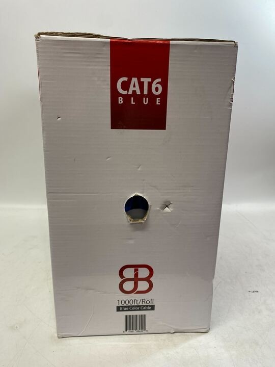 Dripstone CAT6 Ethernet Cable 380ft LAN Wire 23AWG/4PRS Solid CCA UTP 5
