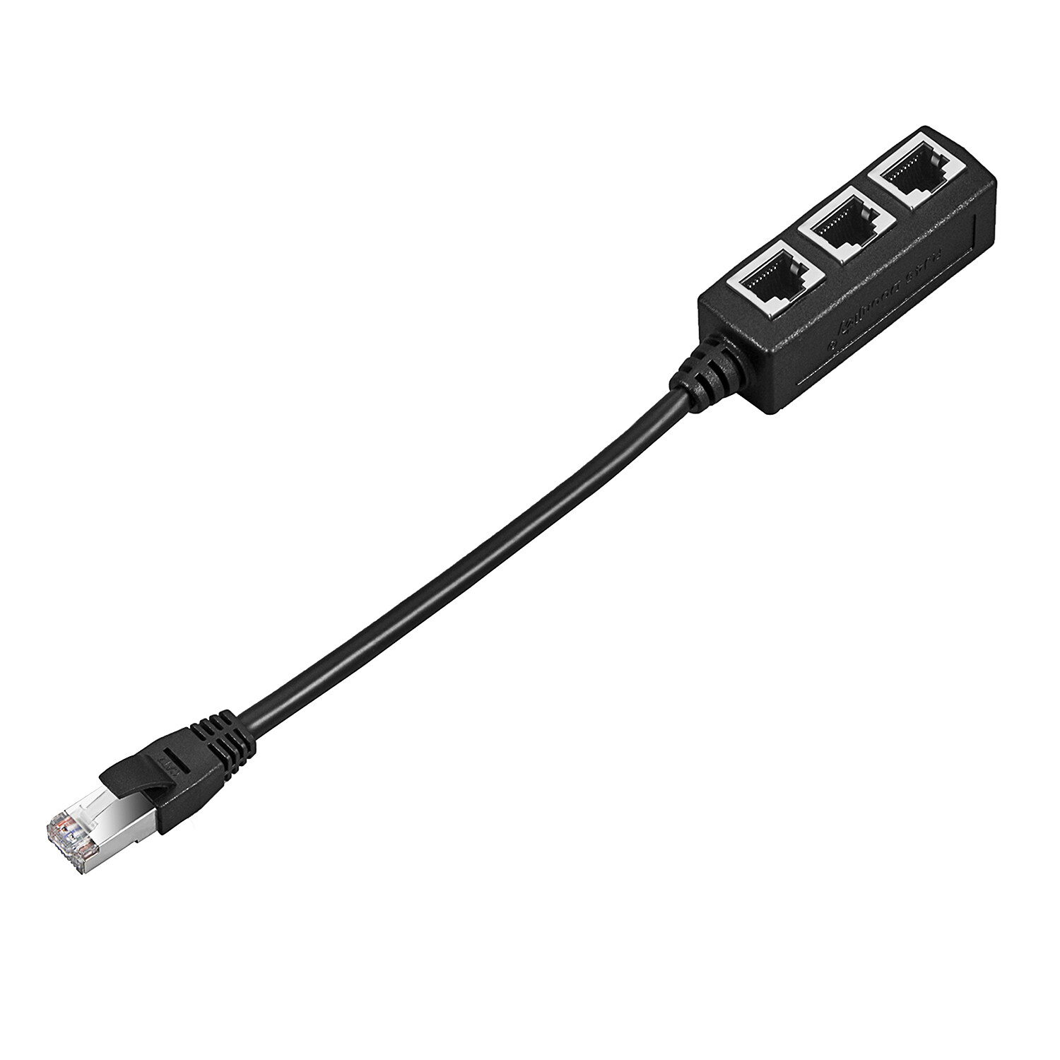 RJ45 Ethernet 1 to 3 Ports LAN Splitter Adapter Cable Network Connectors