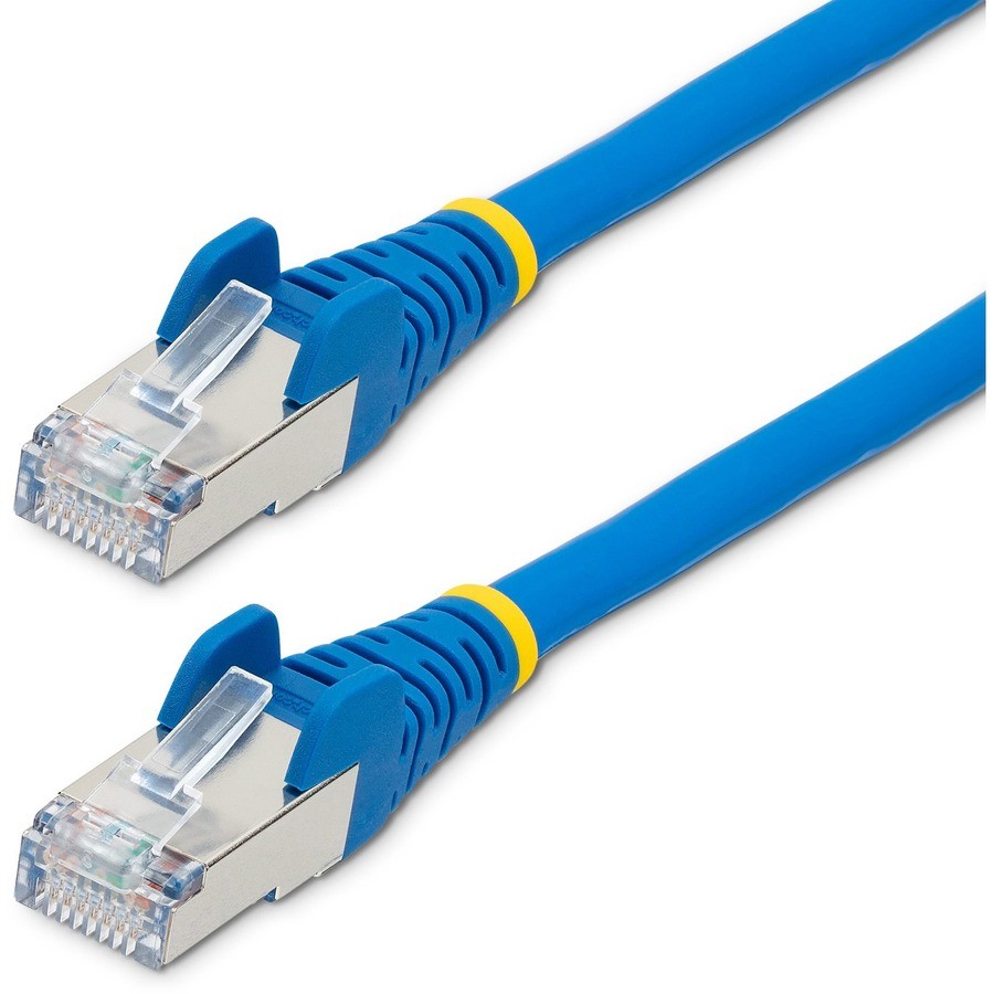 StarTech 15ft CAT6a Snagless S/FTP Ethernet Cable Blue NLBL15FCAT6APATCH