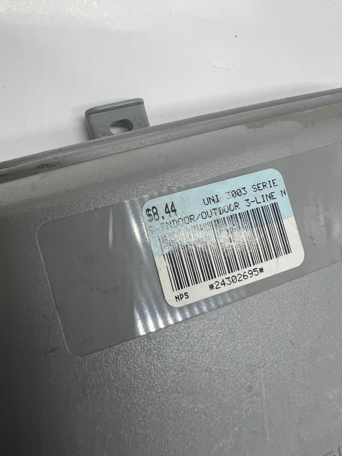 Corning UNI Series 3-Line NID Indoor Outdoor Gray 3003