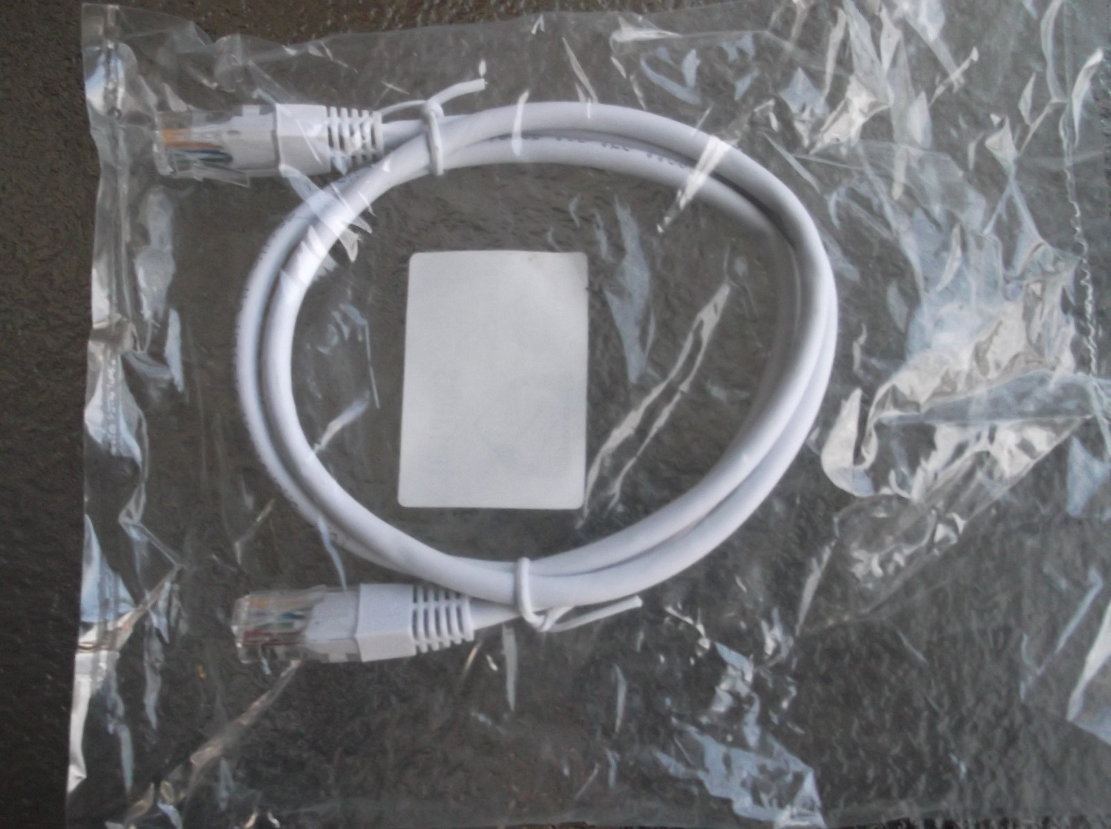 Cat5e Patch Cord 6′ Ft Ethernet Network Cable in White 50 Pack Tuff Jacks