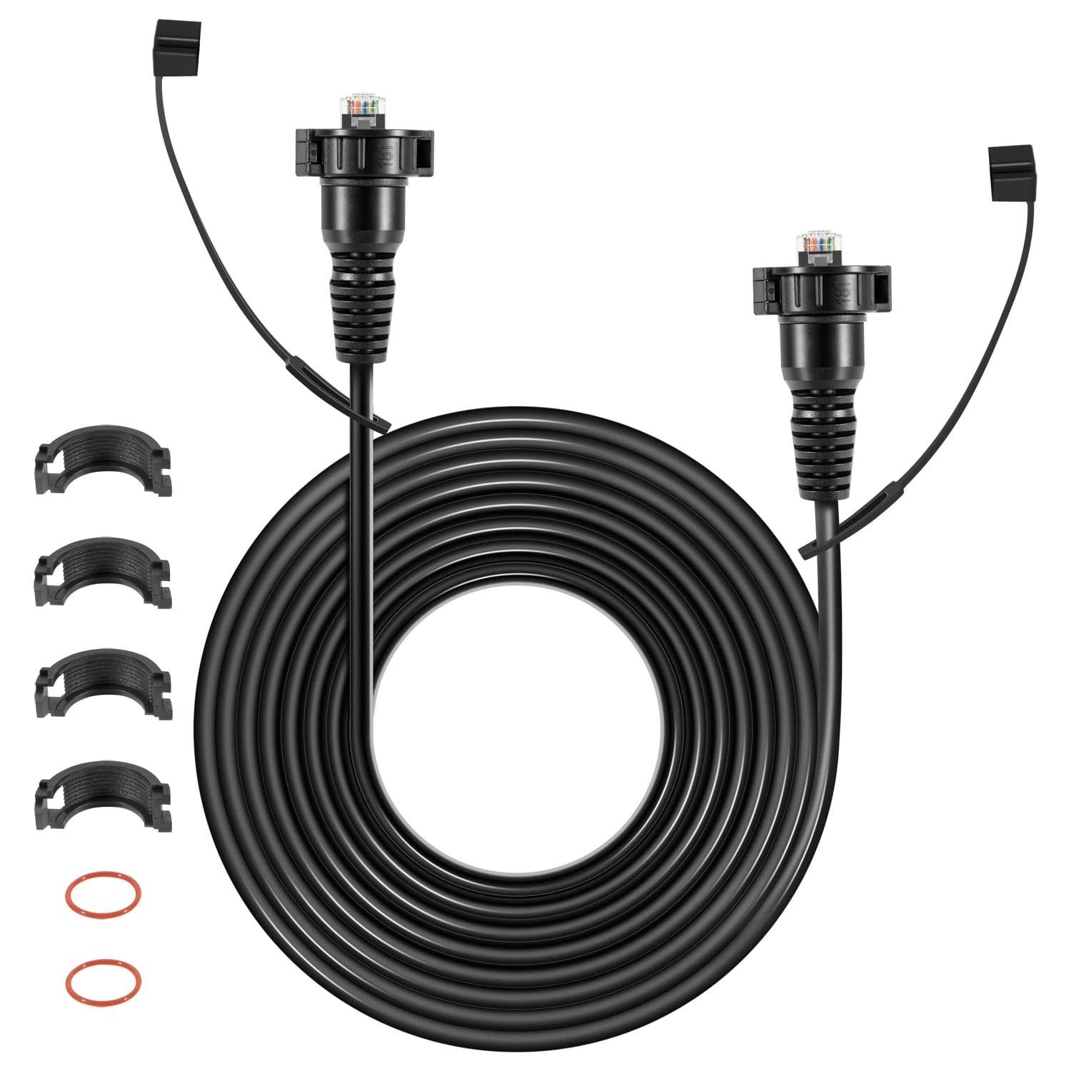 20 Feet Marine Network Cable 010-11425-10 for Garmin RJ-45, GPSMAP, ECHOMAP Plus
