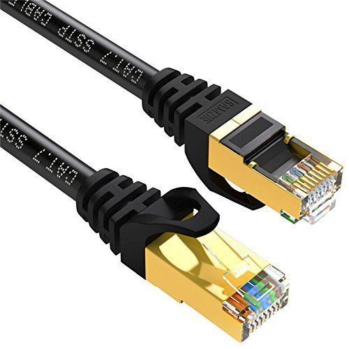 3FT CAT7 Cable Ethernet Lan Network CAT7 RJ45 Patch Cord Internet Modem Router