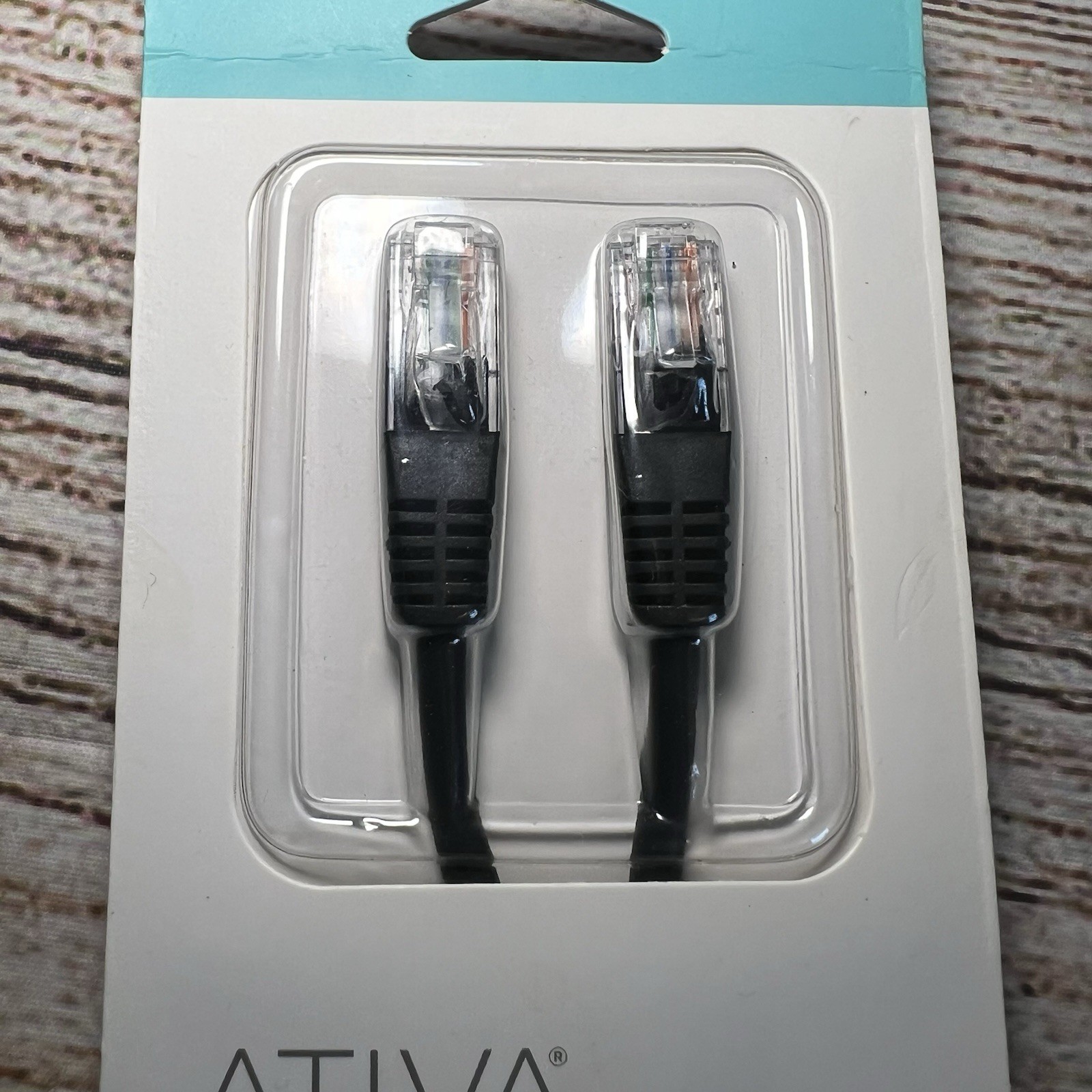 Ativa Cat-5e Ethernet Cable 3 Ft RJ45 Male Connect High Speed Network New NIB