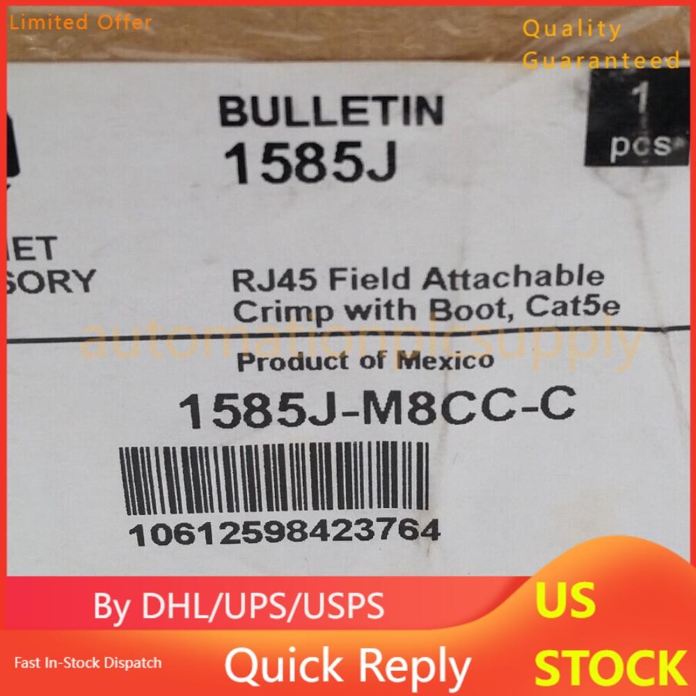 NEW Allen-Bradley 1585J-M8CC-C Ethernet Accessory 1585JM8CCC US Free Tax