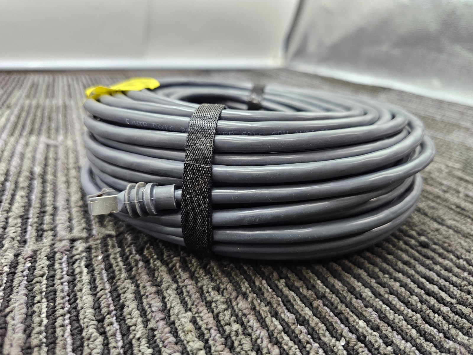 CAT6 26AWG F/UTP PVC CABLE 100FT 30V ANSI/TIA-568 2-D Gray
