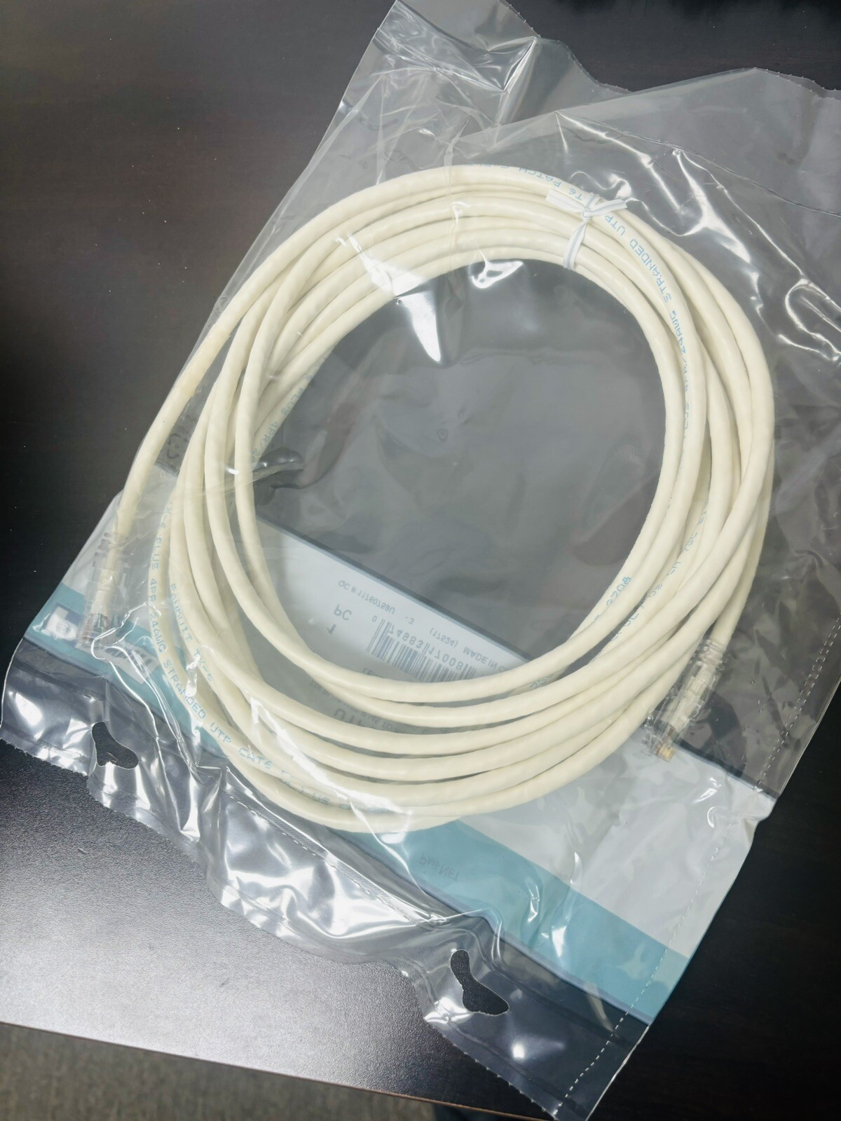 UTPSP20Y (Panduit) TX6 CAT6 Patch Cord 24awg Stranded Off White Color Jacket