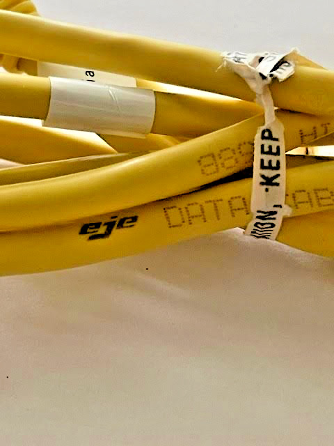 eJe DATA CABLE CAT.5E UTP 24AWG AWM PVC 75°C EIA/TIA 568B, 4ft