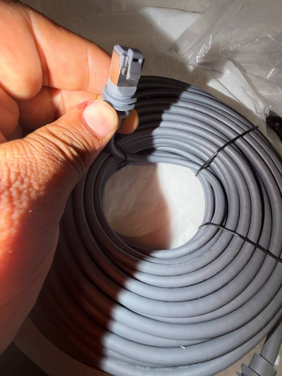 100FT Starlink Gen 3 & Mini Ethernet Cable Extension, Waterproof Outdoor cable
