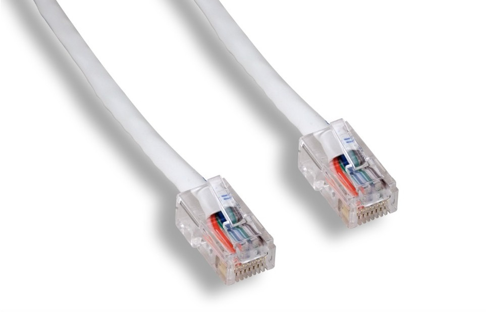 Cat6 550MHz patch cable non-booted 1ft 2ft 3ft 5ft 6ft 7ft 10ft Lot of 1,5,10