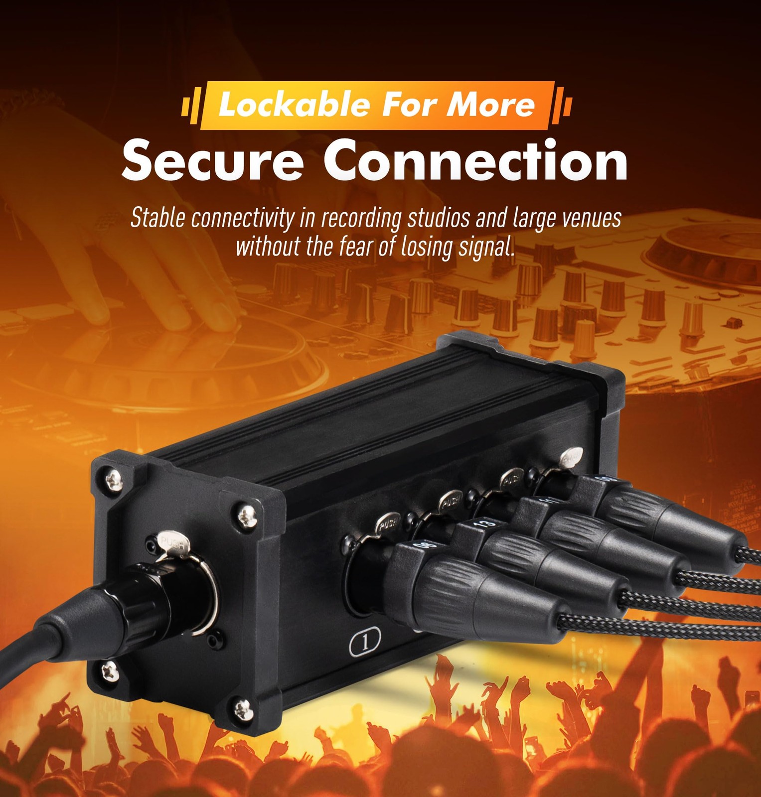 CAT6 Shielded Ethercon Cable 15ft with Booted RJ45 Tactical Locking Connectors