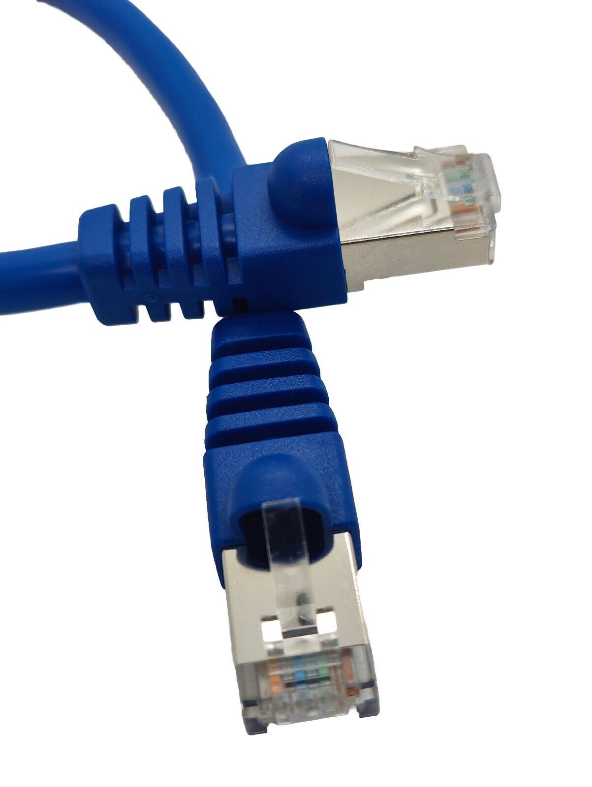 75Ft Cat6a SFTP 26AWG Shielded Patch Cable 100% Pure Copper Wire