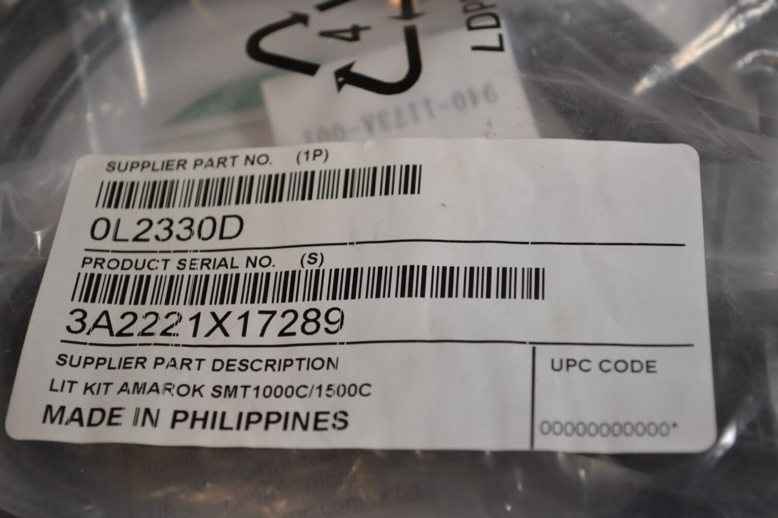 APC 940-1173A-001 Cable 0L2330D Lit Kit Amarok SMT1000C/1500C