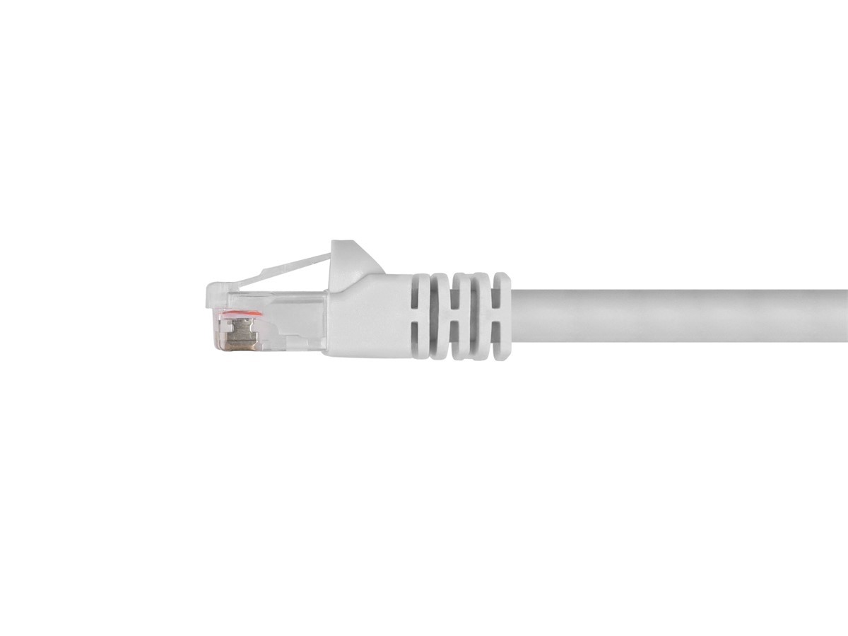 Cat6 Ethernet Patch Cable Network Internet Cord RJ45 Stranded UTP 24AWG 3′ White