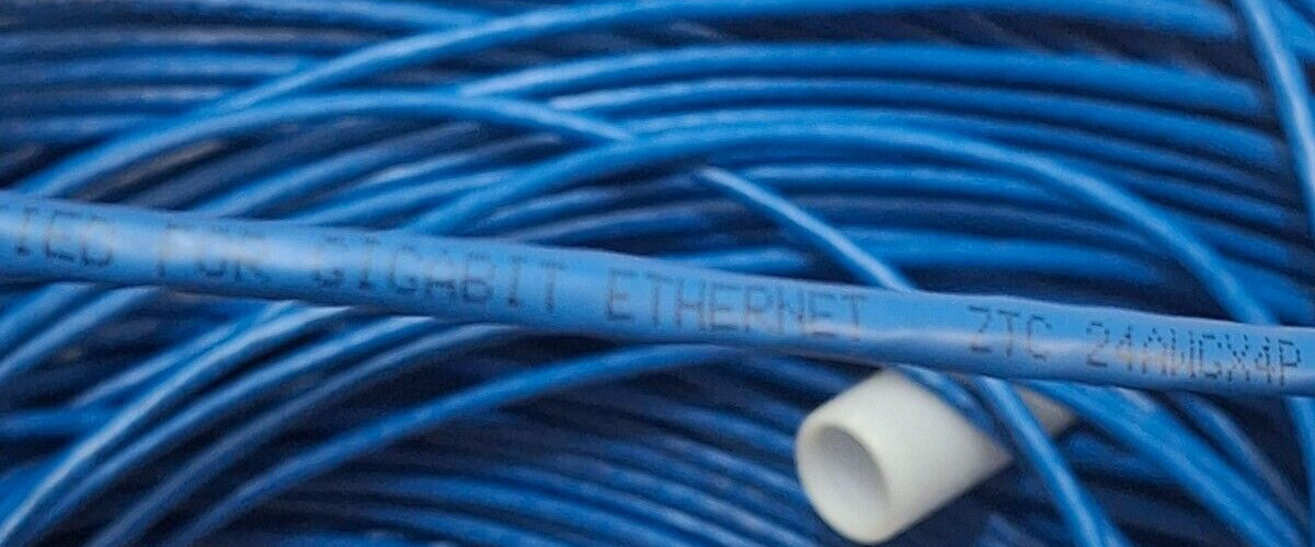 YFC-Boneagle CAT 5E Networking Cable UTP Solid 24AWG 750 FT *READ*