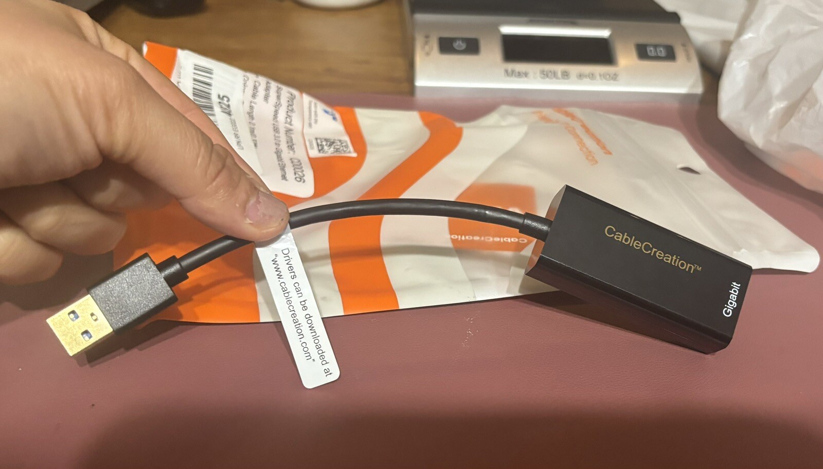 Cable Creation USB 3.0 Gigabit Ethernet Adapter